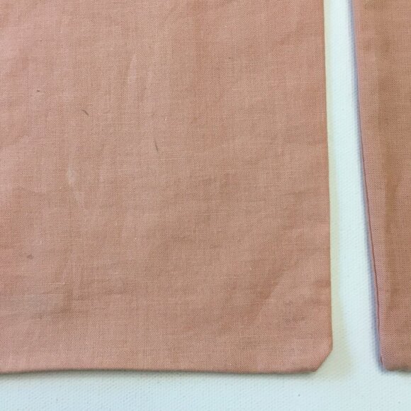 Miu Miu Dust Bags 2 Pieces for Shoes 13.5" x 9" Peach-Tone 100% Cotton - Picture 9 of 13